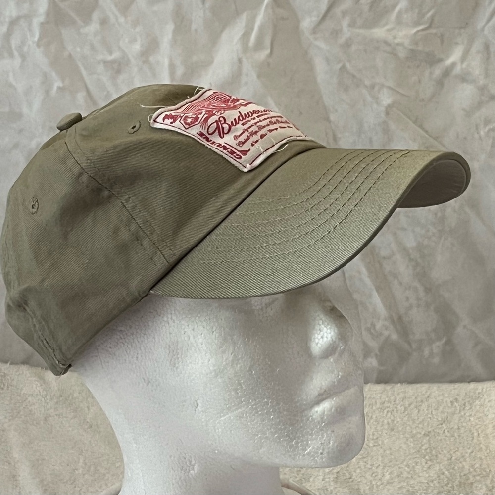 Anheuser-Busch Adjustable Budweiser Label Cap - Picture 5 of 8